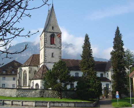 Kirche St. Sebastian Schnis